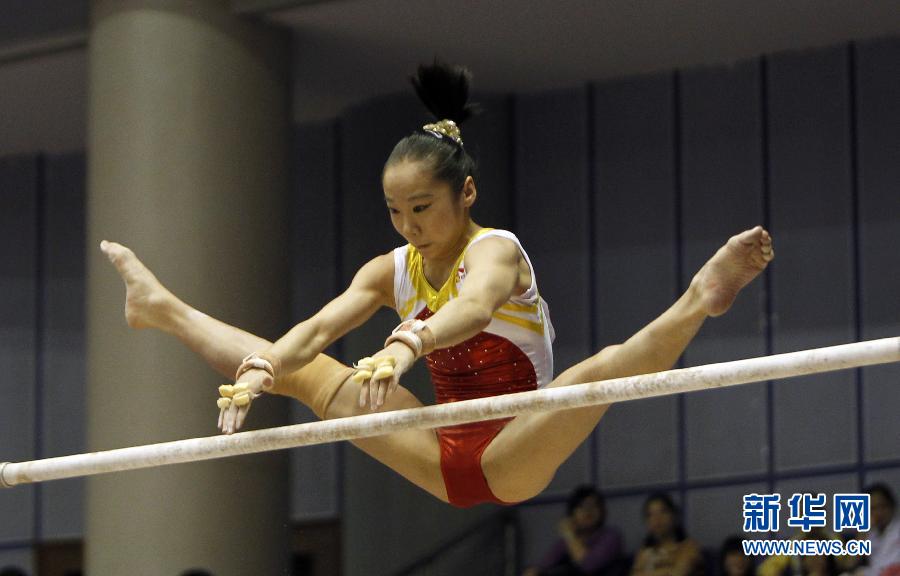 <em>体操全国锦标赛</em>:邓琳琳获<em>女子</em>个人全能冠军_新