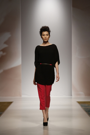国内<em>女装</em>品牌<em>迪叶</em>2013秋冬系列品牌在沪发布