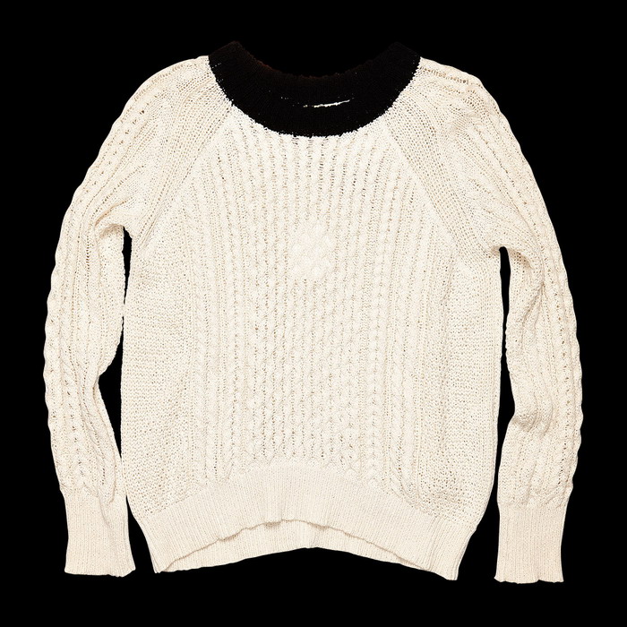 纯白色<em>鱼骨</em>针<em>毛衣</em> 冬日做个文艺男(组图)_新华