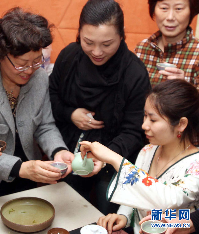 千岛玉叶登陆2014上海全民饮茶周