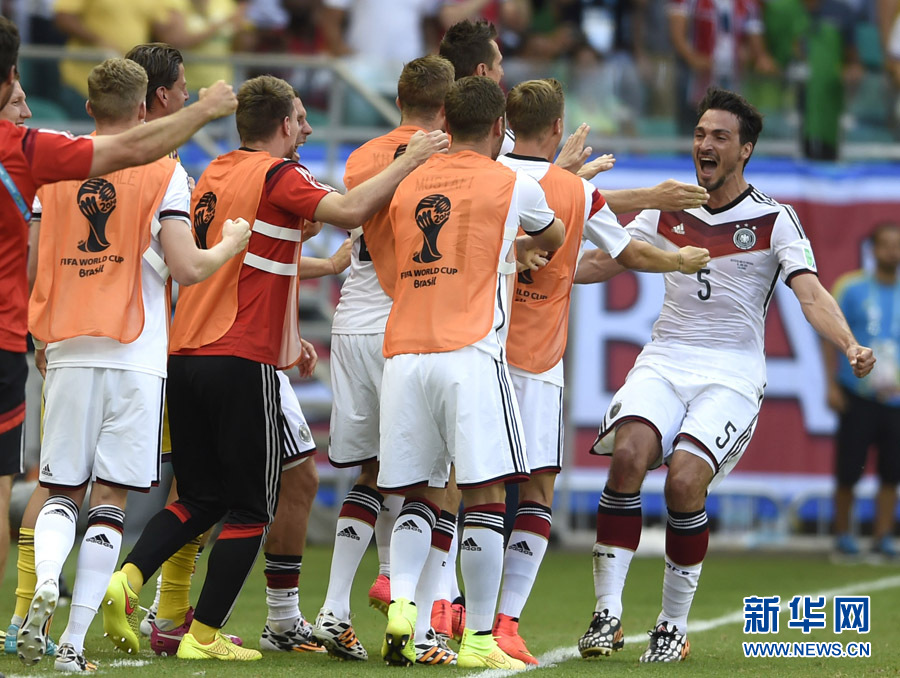 6月17日 世界杯G组德国队4-0大胜葡萄牙