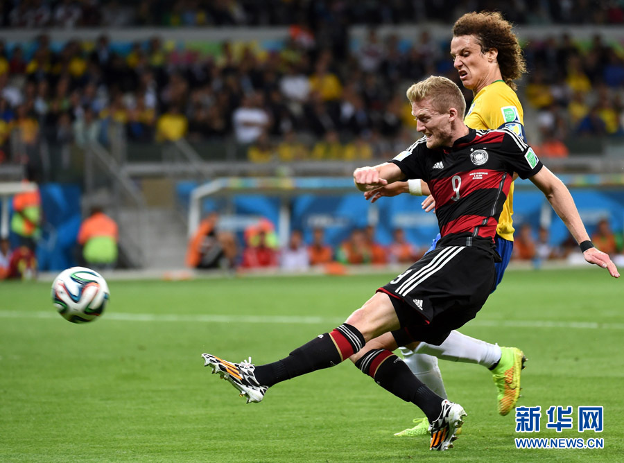 7月9日 德国战车7:1碾碎巴西 晋级决赛