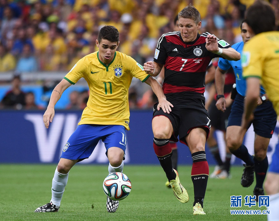 7月9日 德国战车7:1碾碎巴西 晋级决赛