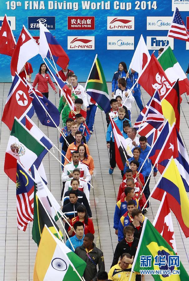 第十九届国际泳联跳水世界杯在沪开幕