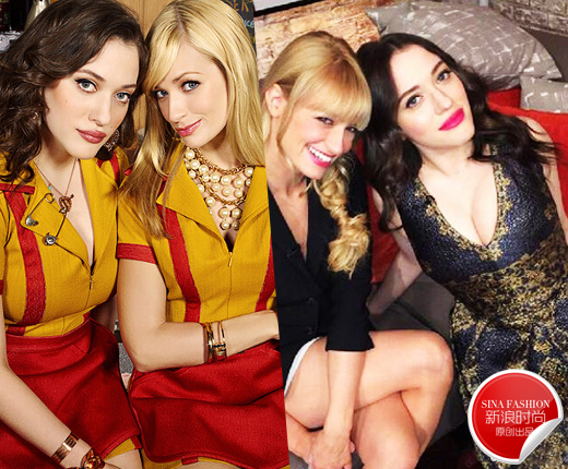 <em>破产姐妹</em>回归 MAX和Caroline美妆攻略_新华网