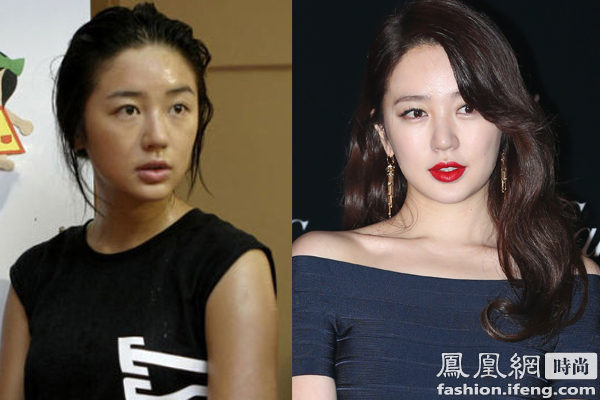 韩国妹子爆卸眼妆过程 韩星素颜变路人