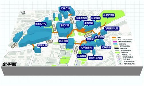 "一环加一线" 串起徐家汇商场公园10多幢建筑