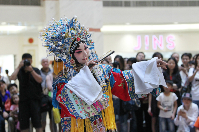 京剧街舞快闪秀