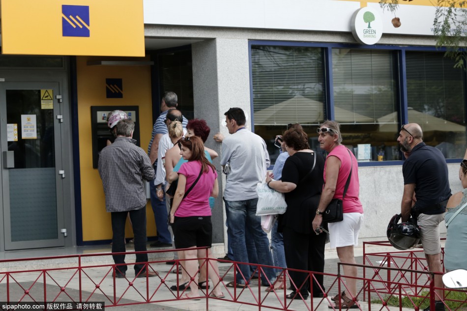 希腊政府宣布关闭银行 全球股市随之暴跌