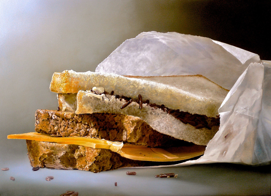 快来舔屏 让人垂涎的逼真美食画 你一定会看饿