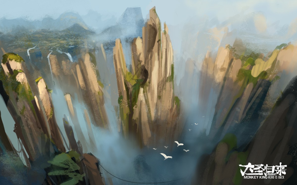 大圣归来原画手稿流出!太惊艳了!
