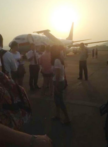 飞曼谷航班一外籍男子突然昏迷 经抢救无效身