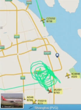 旅客飞行途中突发疾病 一上海至莫斯科航班折