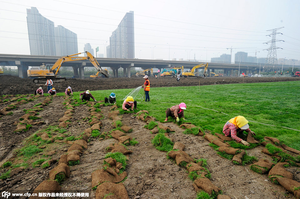 天津港爆炸现场启动市容恢复 事故核心区周边