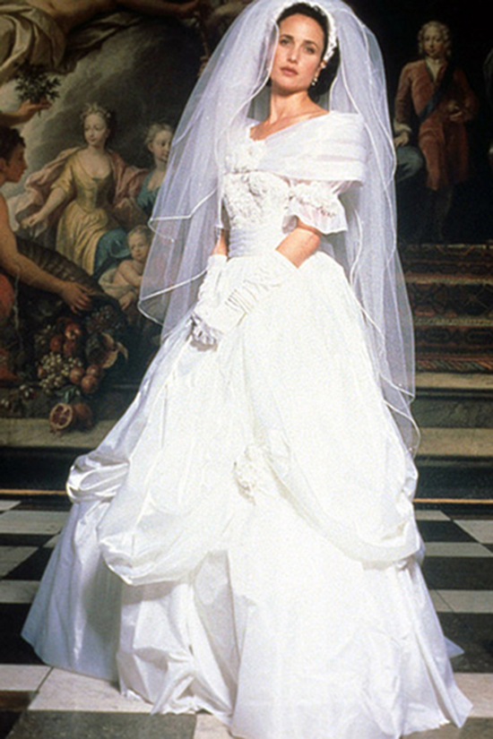 欧美电影中最令人难忘的经典婚纱