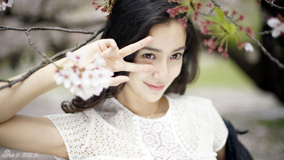 花仙子!AB樱花写真少女感爆棚