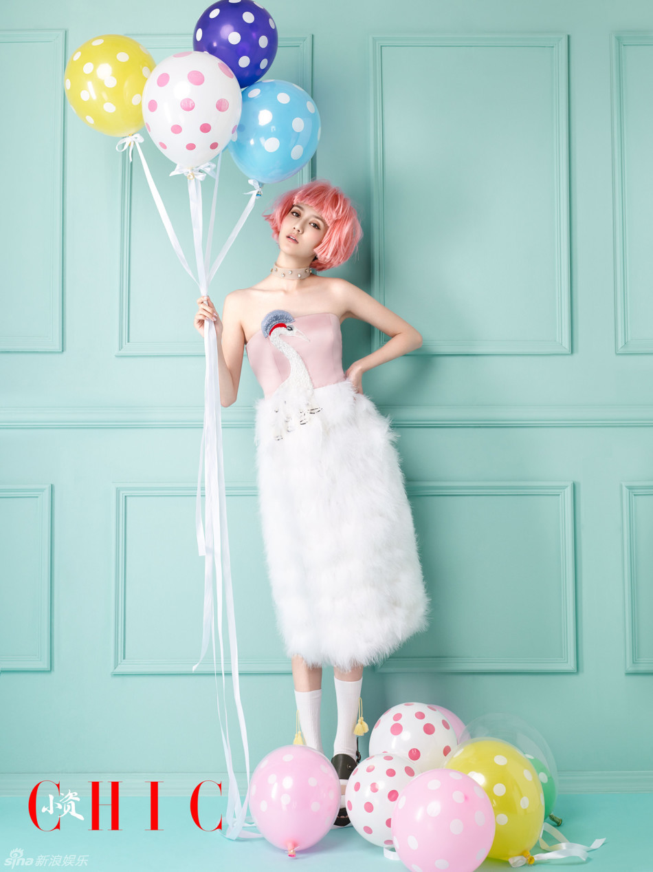 吴千语梦幻大片 清新甜美似芭比娃娃