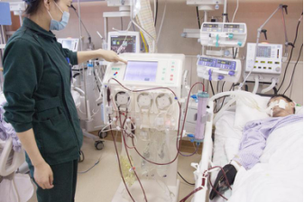上海蓝十字脑科医院:在ICU进行床旁血液透析是