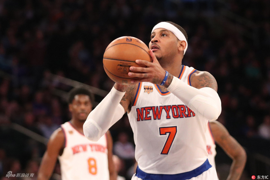 NBA常规赛:尼克斯vs老鹰