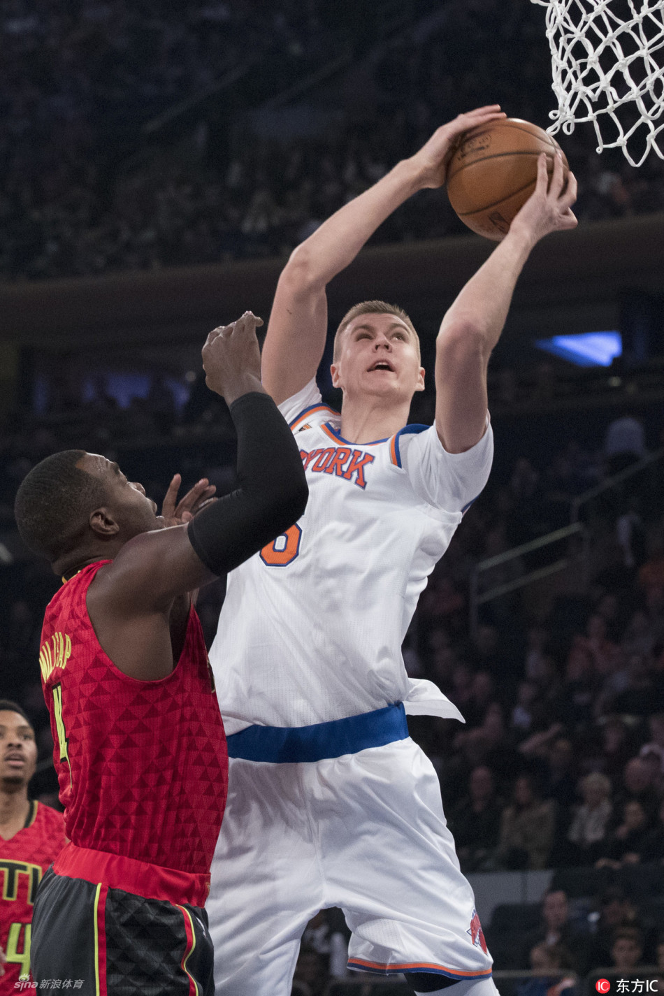 NBA常规赛:尼克斯vs老鹰