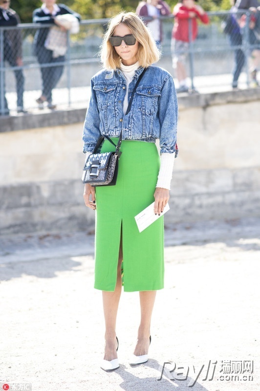 原来迷笛裙是冬天最不挑身材的单品