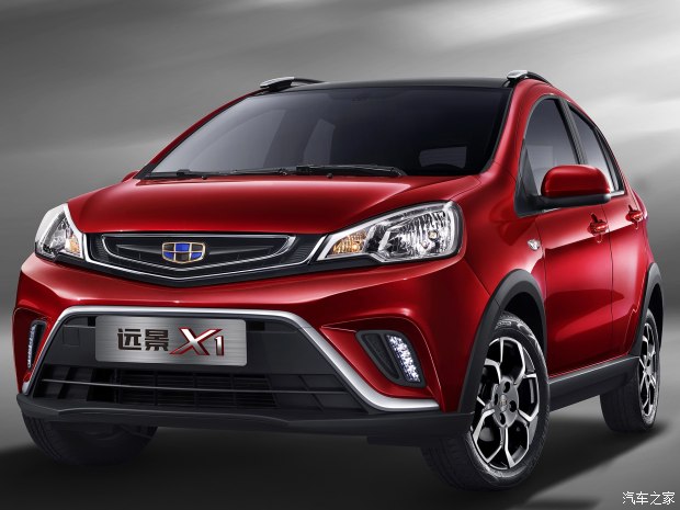 内饰官图发布 吉利V01正式定名远景X1