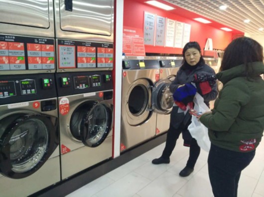 美剧常见的 自助洗衣店 来中国了 上海市民会去