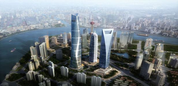 在上海 不同高度的建筑为何这样布局