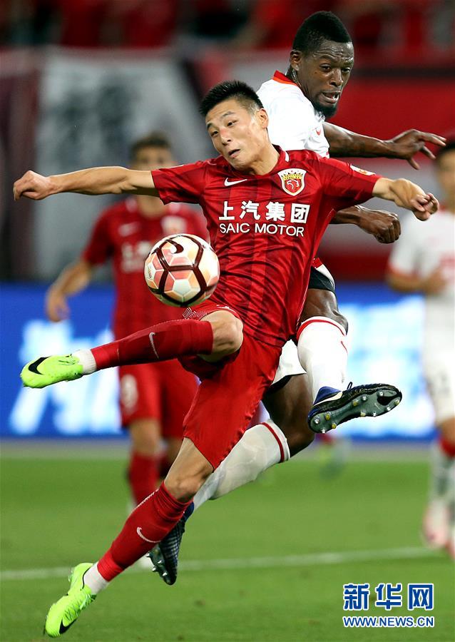 中超:上海上港胜辽宁沈阳开新