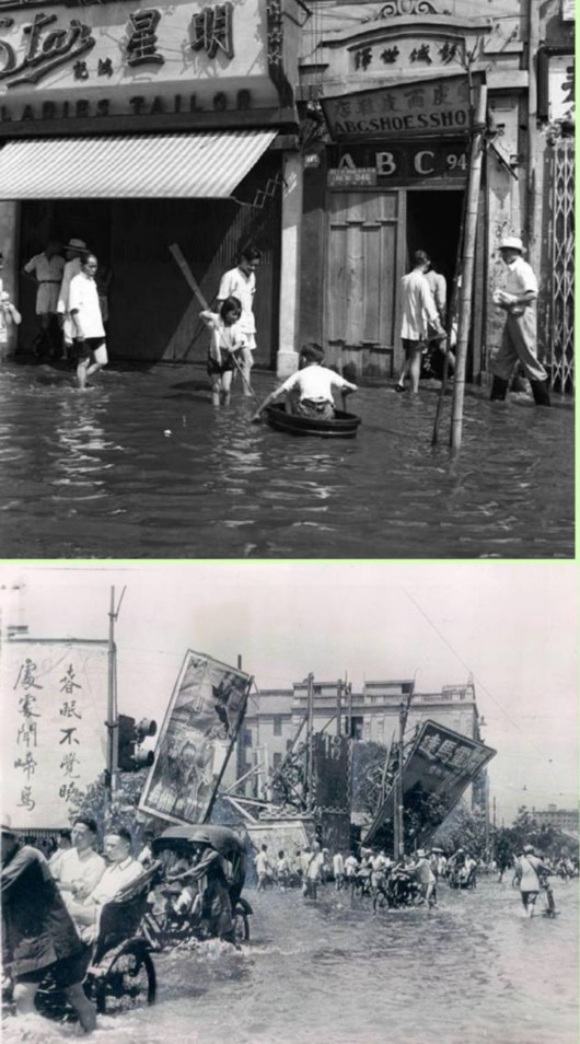 上海与台风交往和带著伤痛分手的往事
