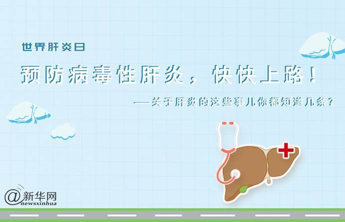 预防病毒性肝炎,快快上路!--关于肝炎的这些事