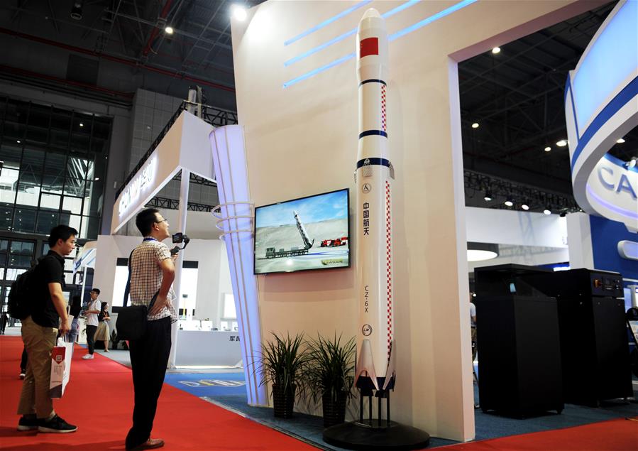 （圖文互動）（1）我國商業航天多項創新技術亮相中國工博會