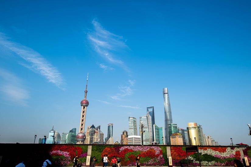 都市处处嗅芬芳 上海打造园林城市新景致