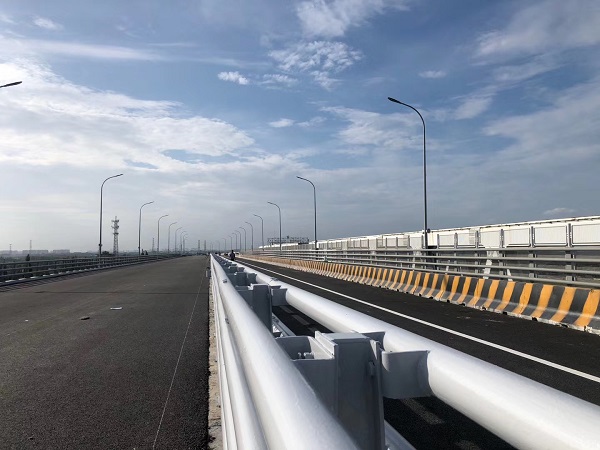 焕然一新 松浦大桥上层公路桥将于8月30日通车 新华网