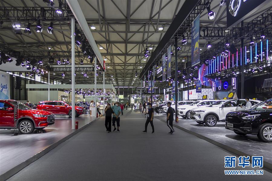 （新華視界）（8）探訪上海浦東國際汽車展覽會