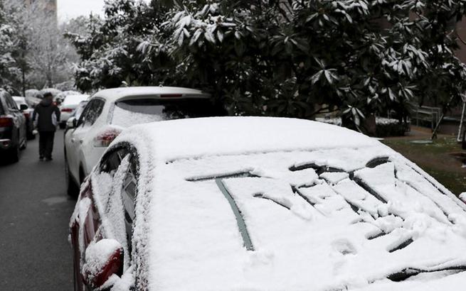 上海：銀裝迎新年