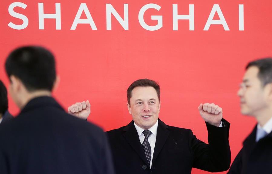 跑出&ldquo;上海速度&rdquo; 特斯拉上海工廠早于預期試生産