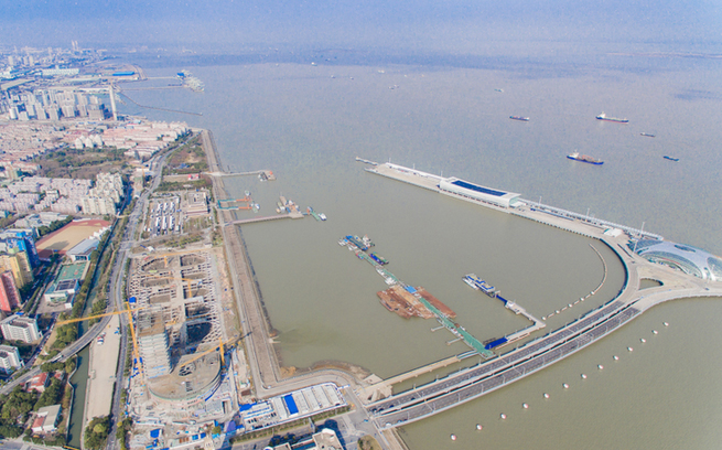 吴淞口邮轮港见证上海国际航运中心建设