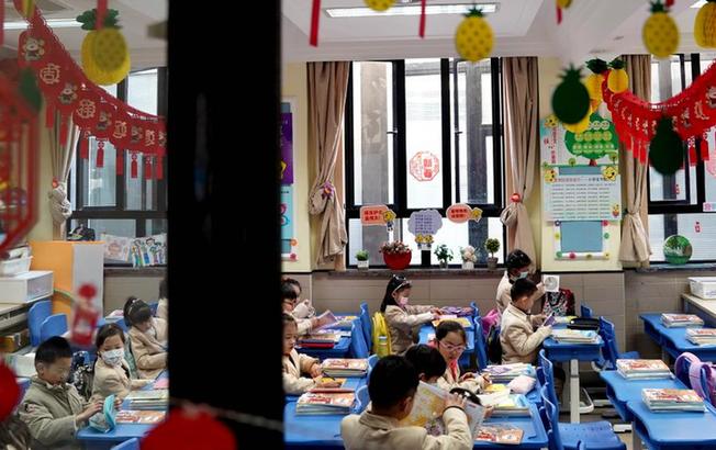 上海中小學生返校開學