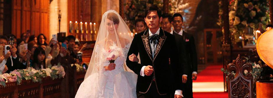 周傑倫英國提前舉行古堡婚禮